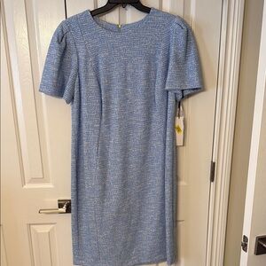 Calvin Klein Blue Midi Dress